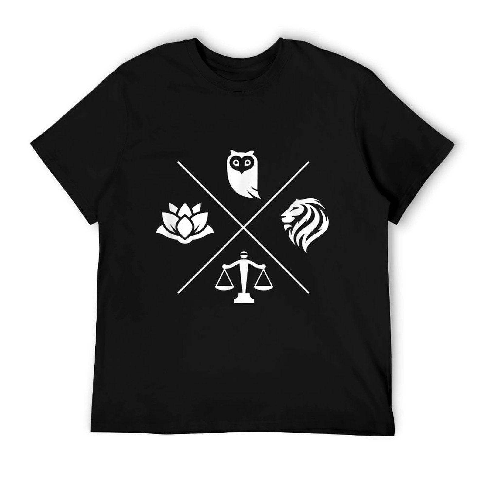 Stoic Virtues Wisdom Temperance Justice Courage Stoicism T-Shirt