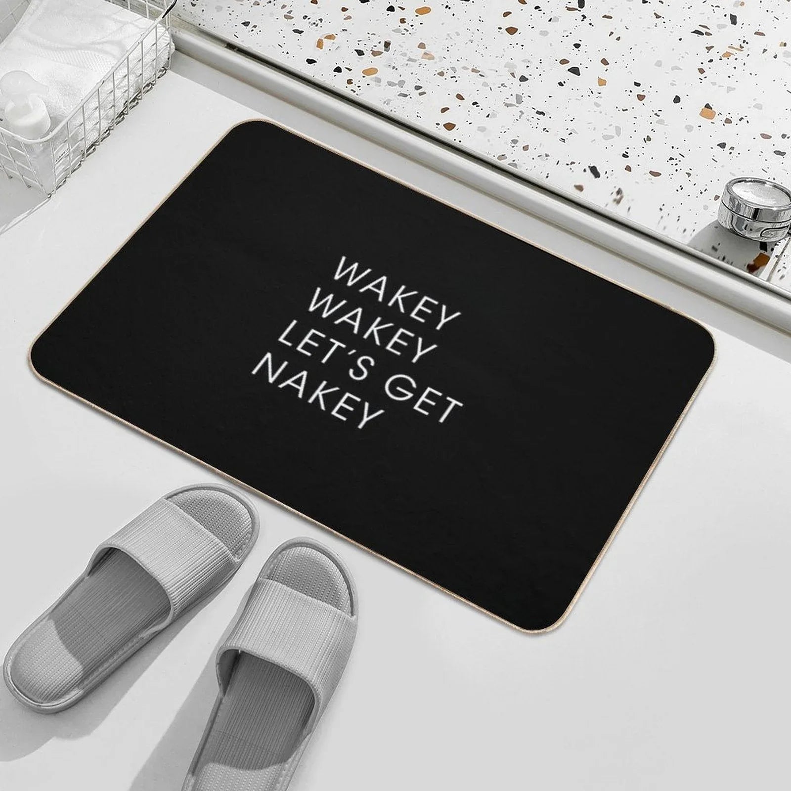 Wakey Wakey Let Bath Mat