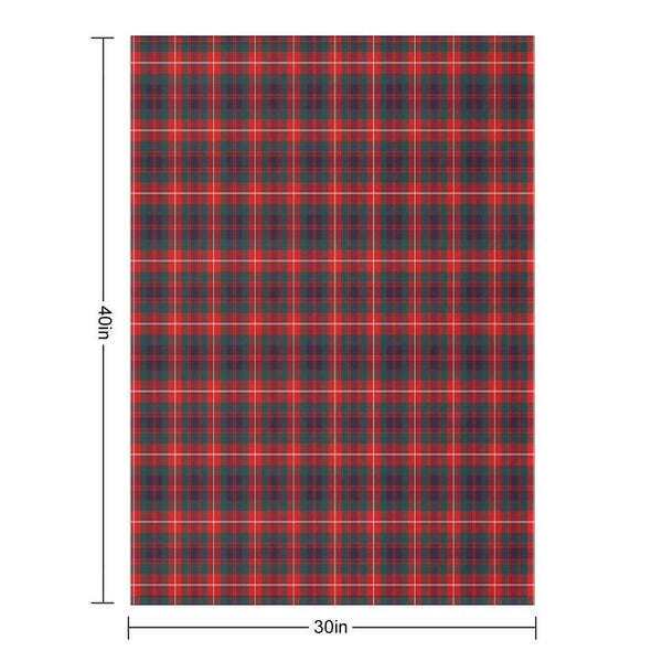 Clan Fraser of Lovat Tartan Multi-functional Throw Blanket