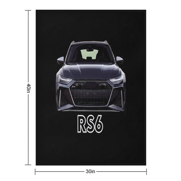 2020 Audi RS6 Throw Blanket