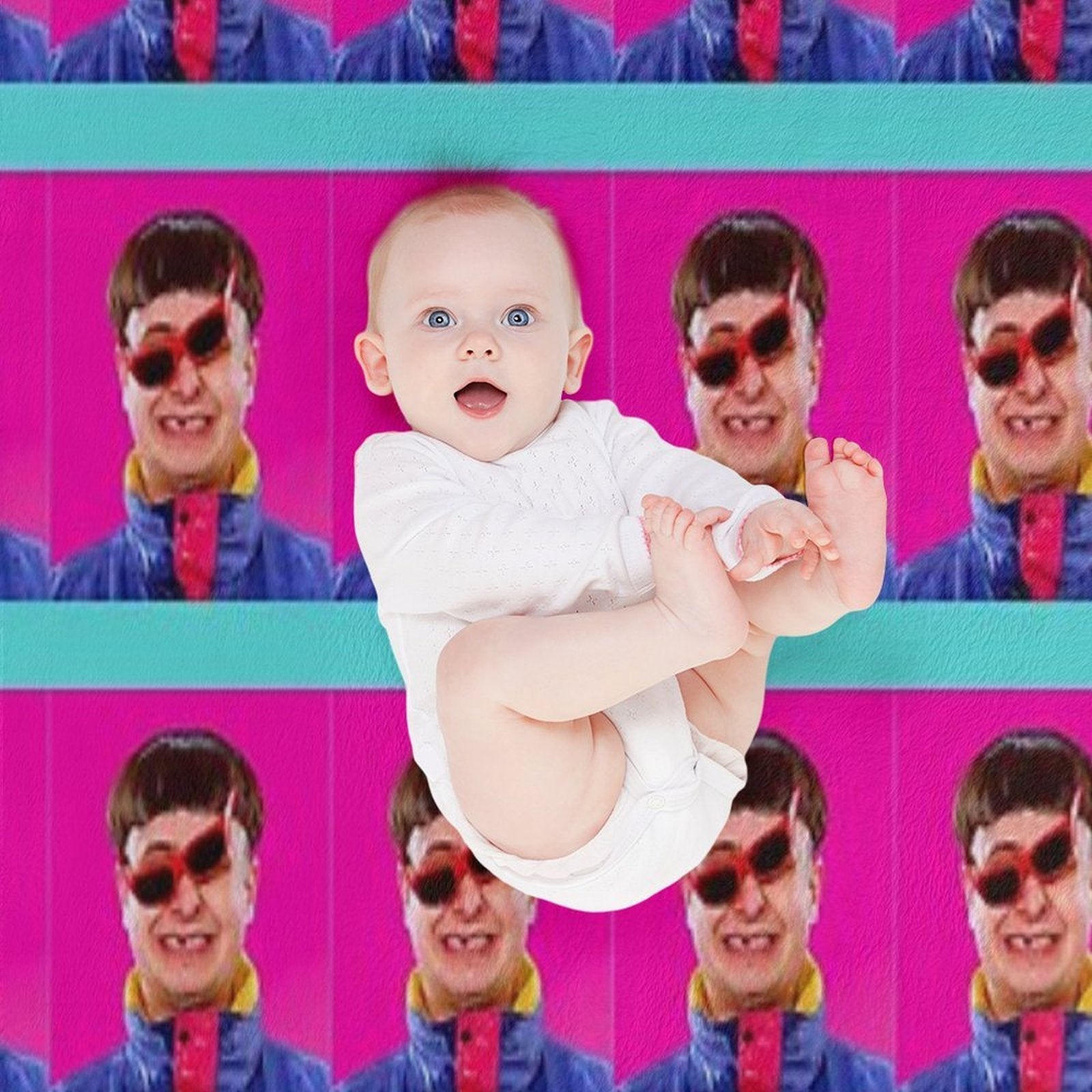 Oliver Tree Quick-dry Throw Blanket