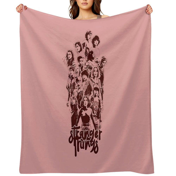 3 Times Stranger Throw Blanket