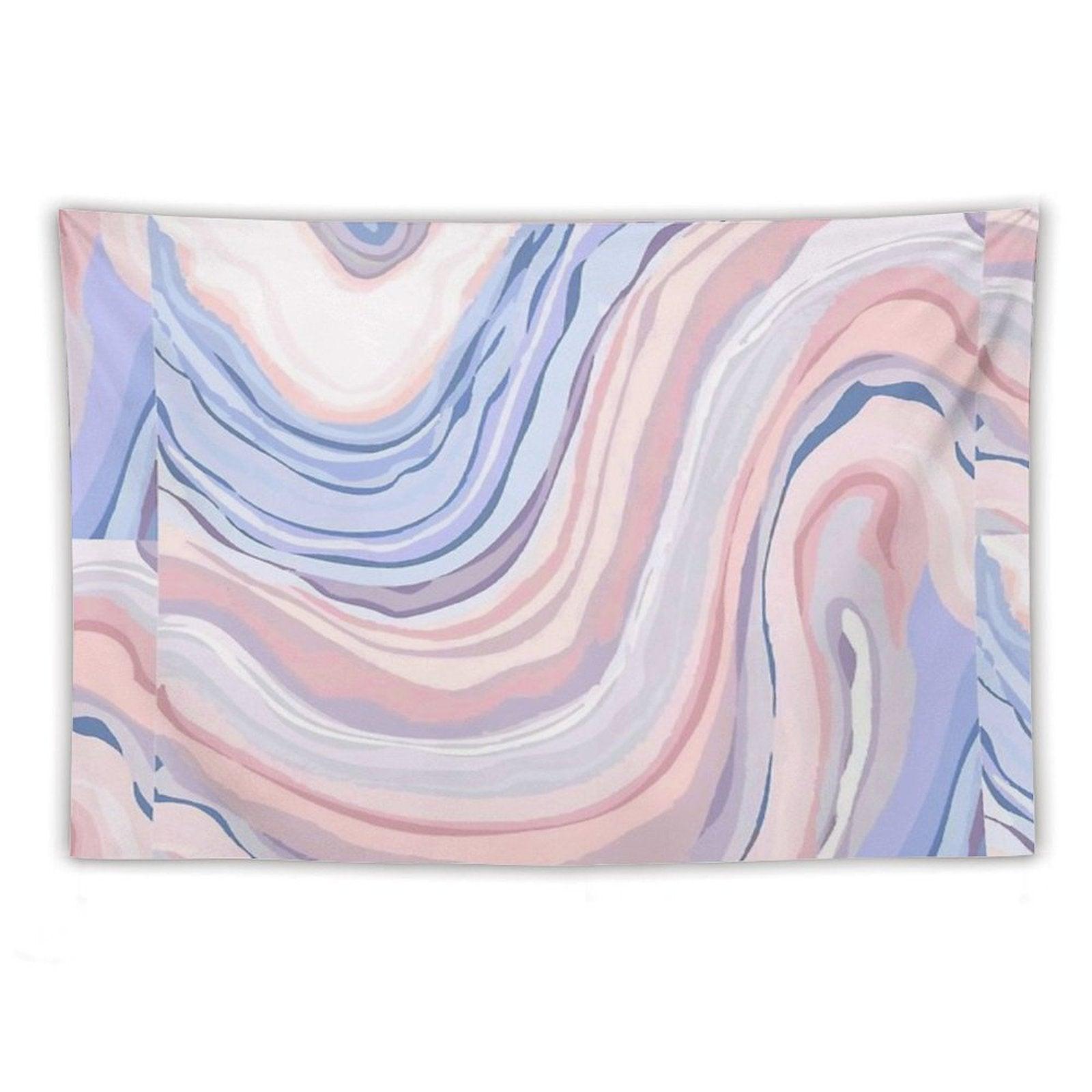 Pastel Marble Tapestry