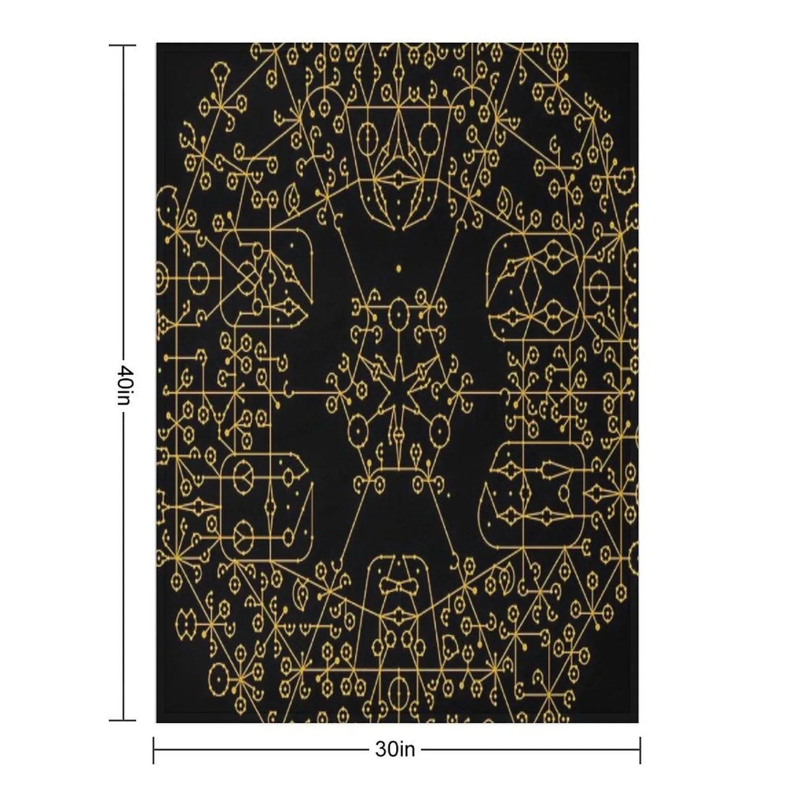 Path of Exile Passive Skill Tree Throw Blanket