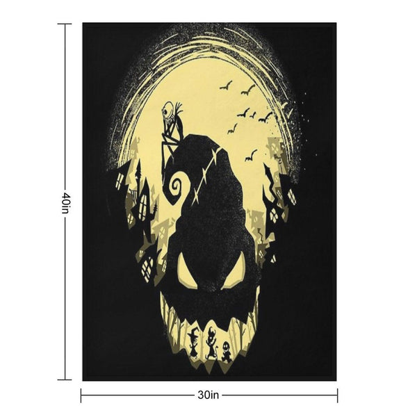 Jack's Nightmare Throw Blanket