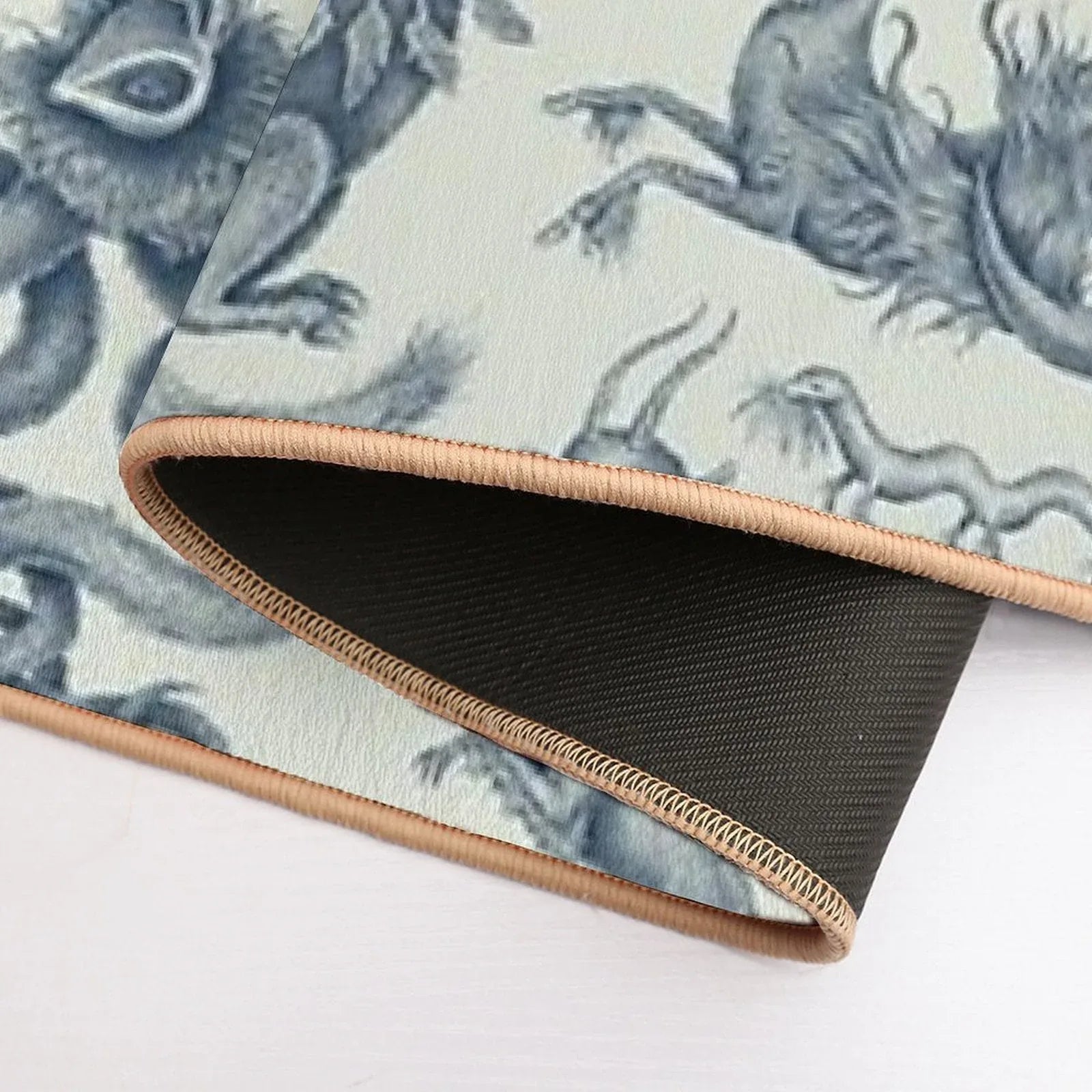 Beings And Creatures  Long-Lasting Bath Mat