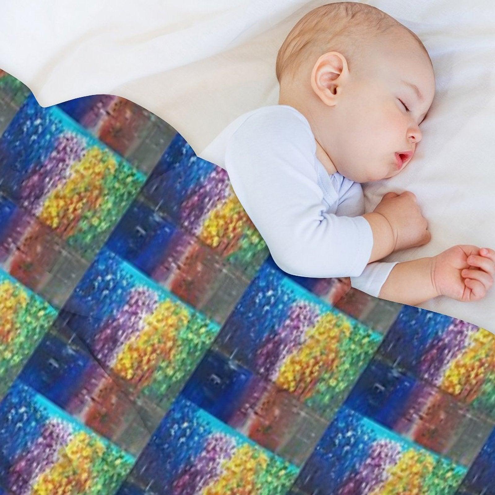 Chromatic Reflections Throw Blanket