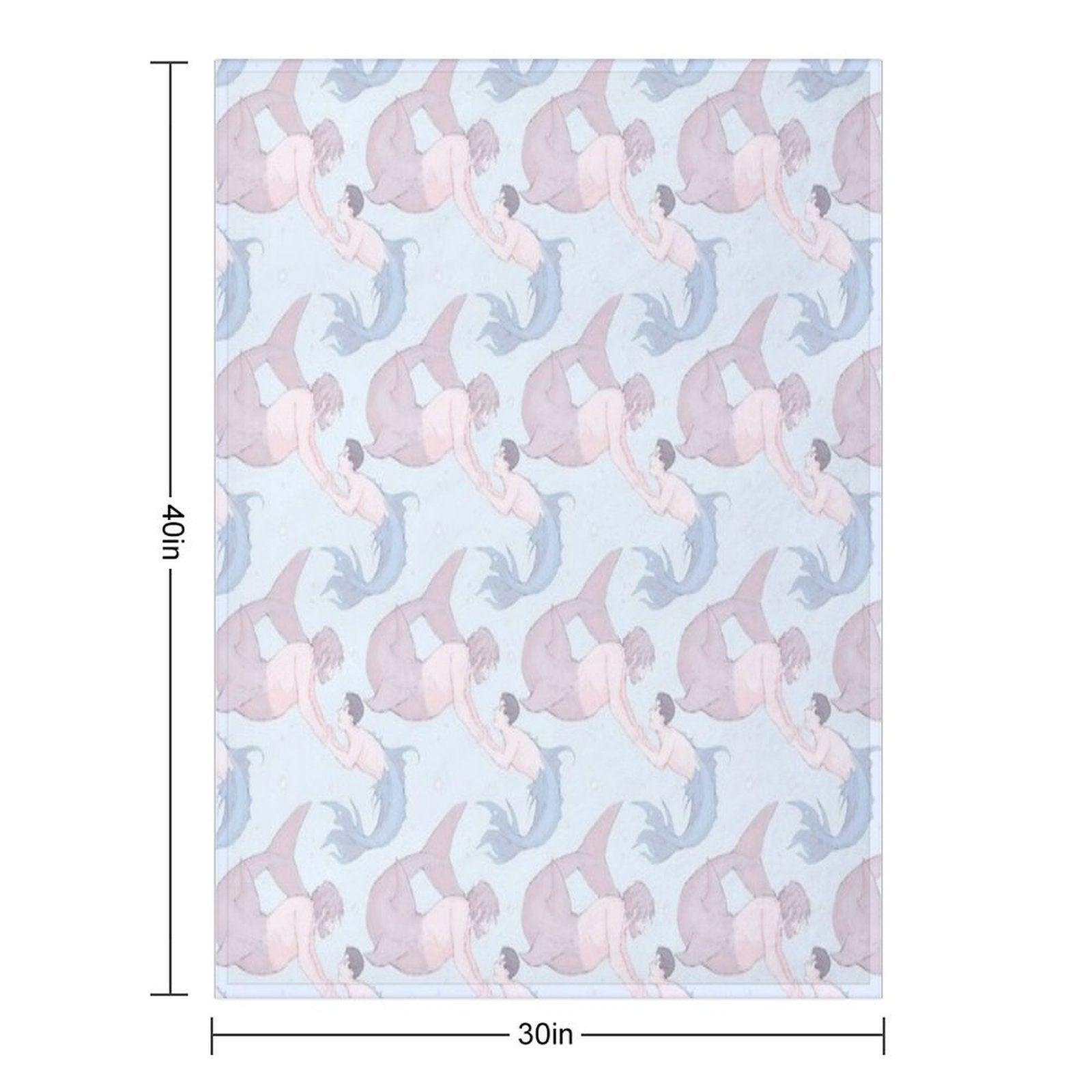 Hankcon Mermay Throw Blanket