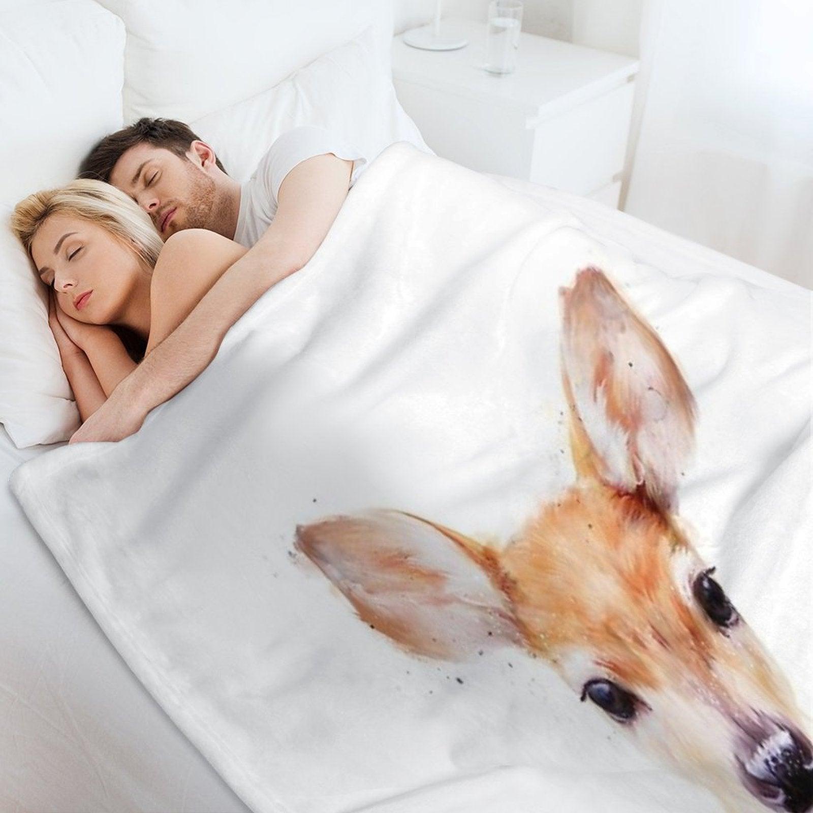 Little Deer Throw Blanket