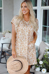 Amalia Short Sleeve T-Shirt Dress