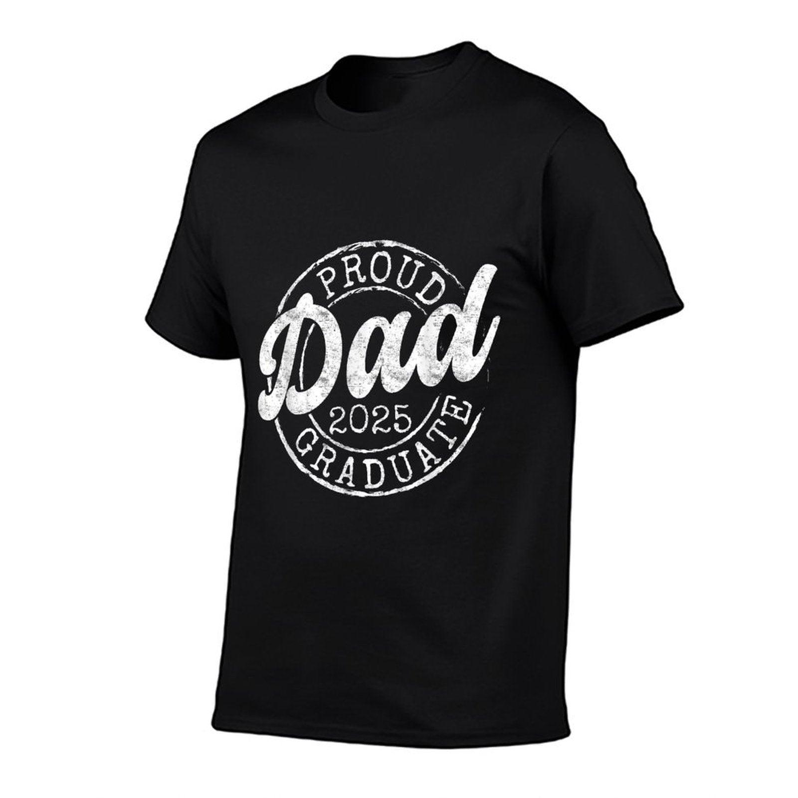 Proud Dad of 2025 Graduate Senior Dad 25 Graduation Gift T-Shirt
