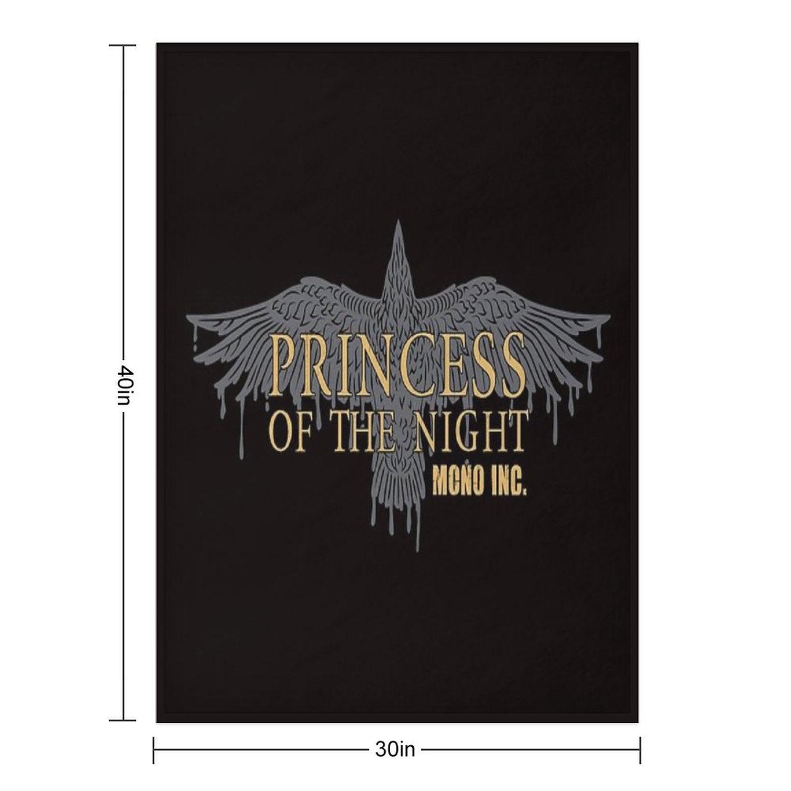 MONO INC. Princess Of The Night Throw Blanket