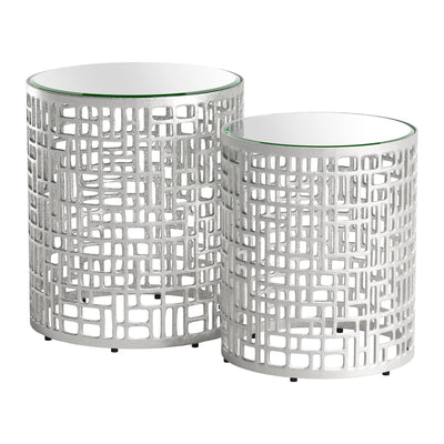 Reden Side Table Set (2-Piece) Silver