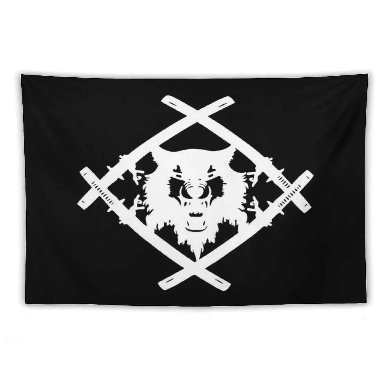 Xavier Wulf Merch Xavier Wulf Logo Tapestry