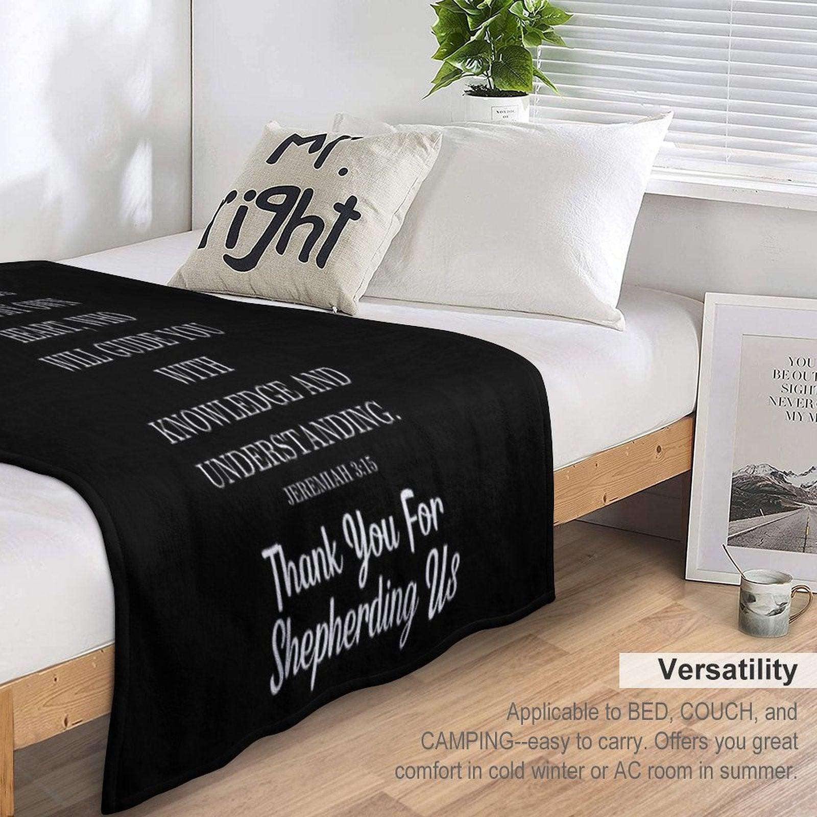 Pastor Appreciation Throw Blanket