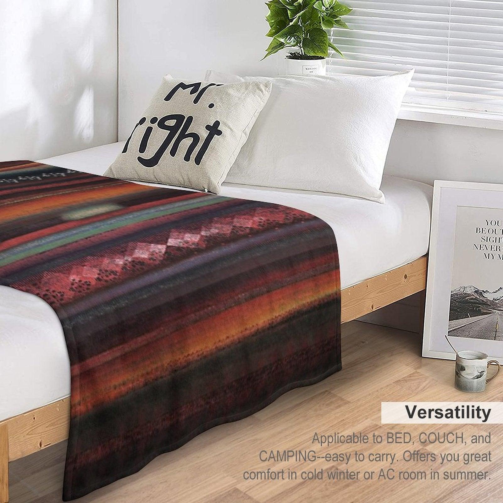 The Travellers Garmet Throw Blanket