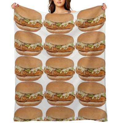 McChicken Wrinkle-free Throw Blanket