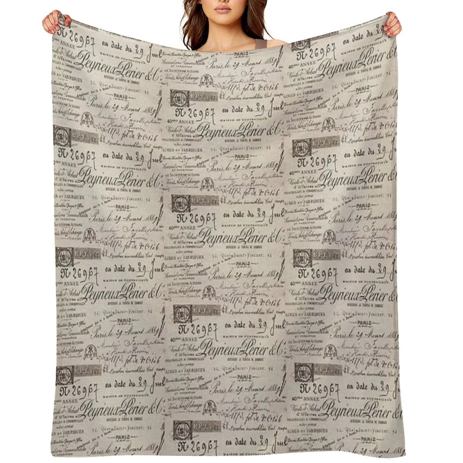 Parisan Throw Blanket