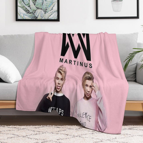 Pinky Multi-functional Throw Blanket