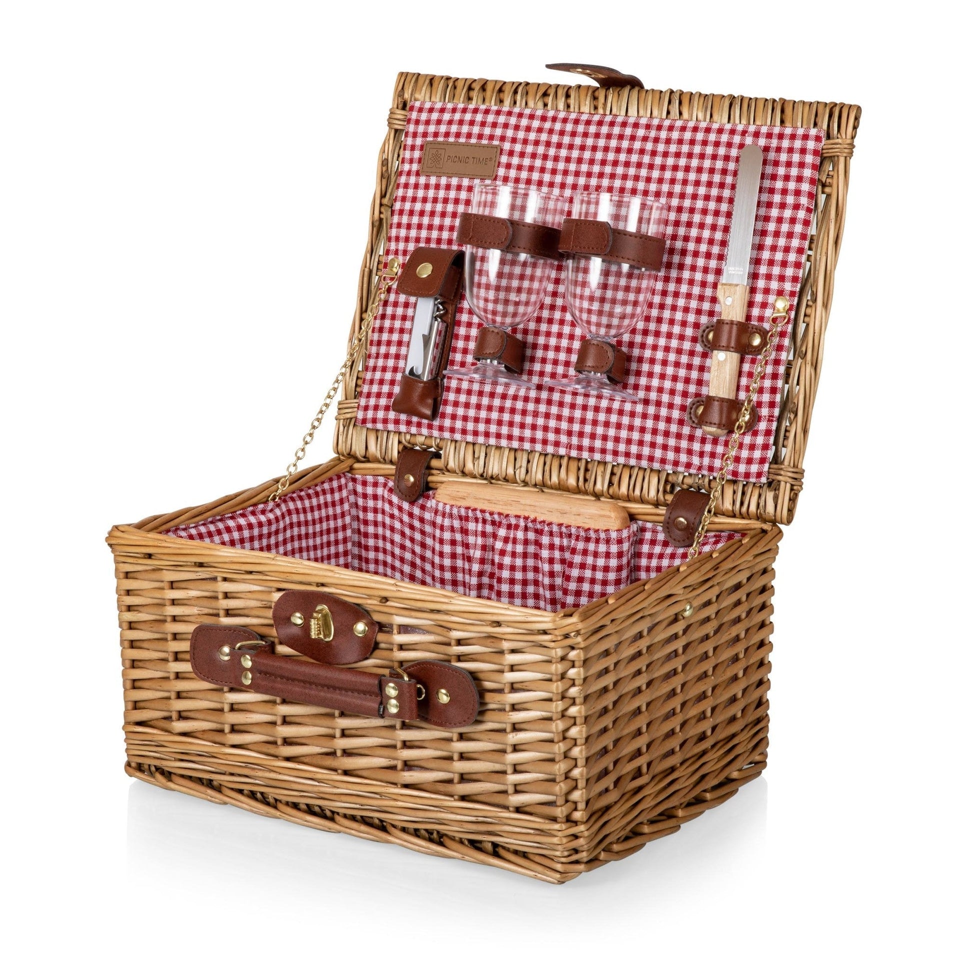 Classic Wine & Cheese Picnic Basket Picnic Time Family of Brands