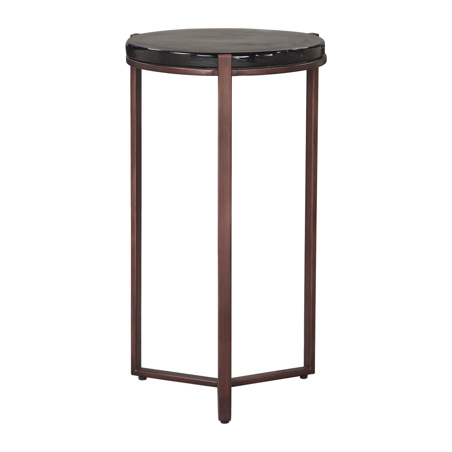Daiza Side Table Bronze