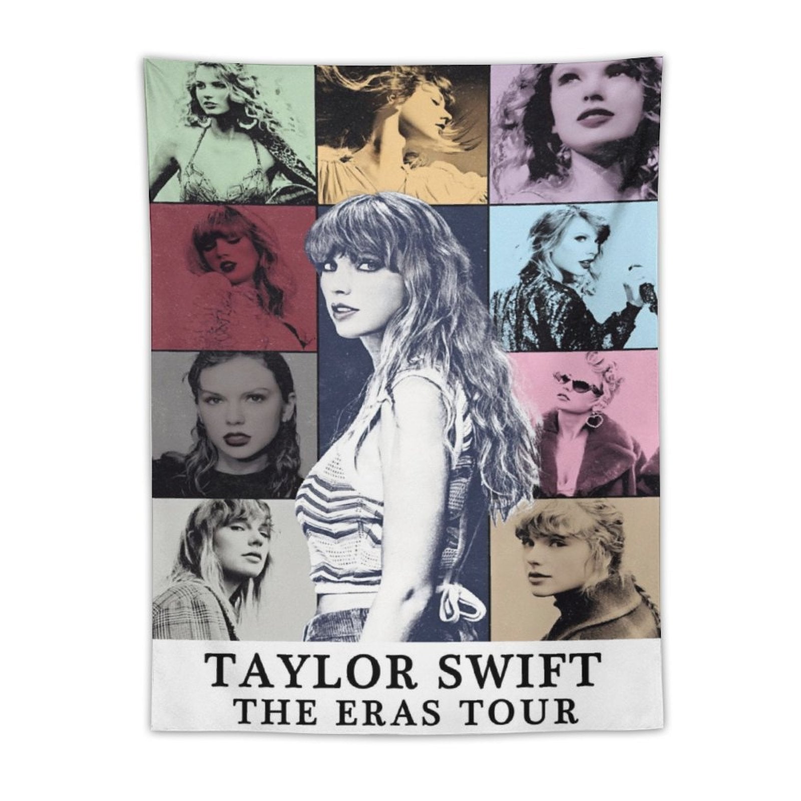 Taylor Swift The Eras Tour Poster Tapestry BionZax