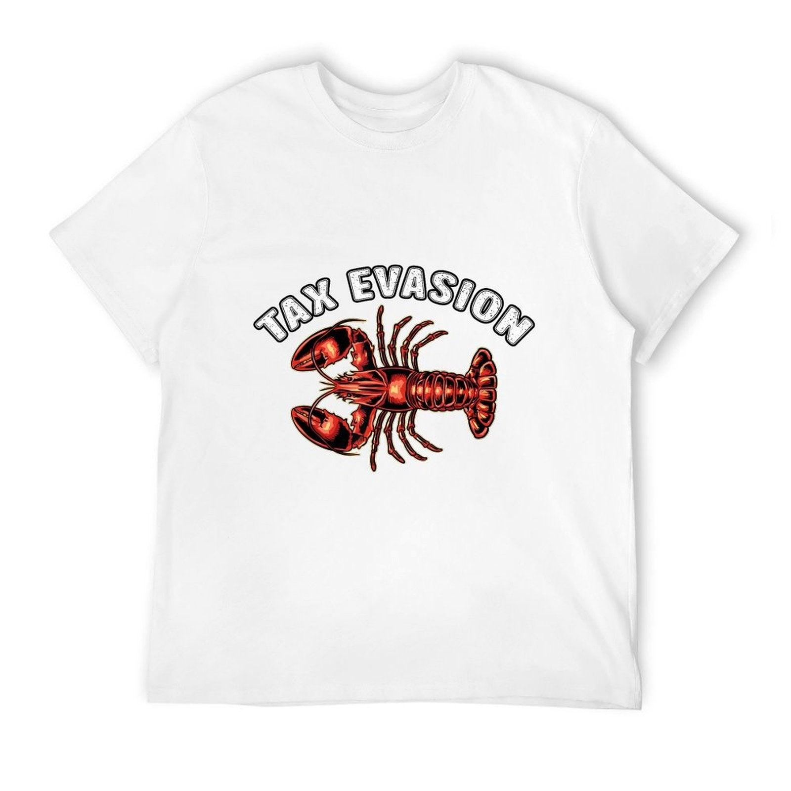Funny Tax Evasion Lobster Meme Sarcastic Oddly Specific Meme  Polyester Blend T-Shirt