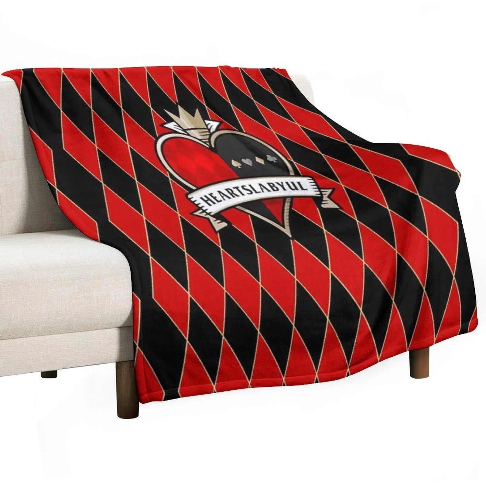Heartslabyul Throw Blanket