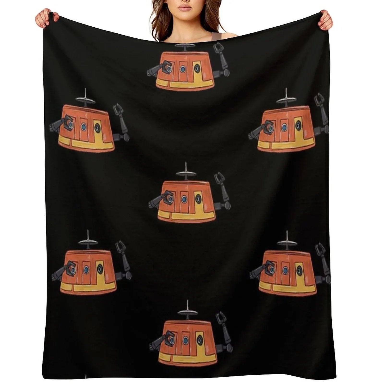 Chopper Throw Blanket