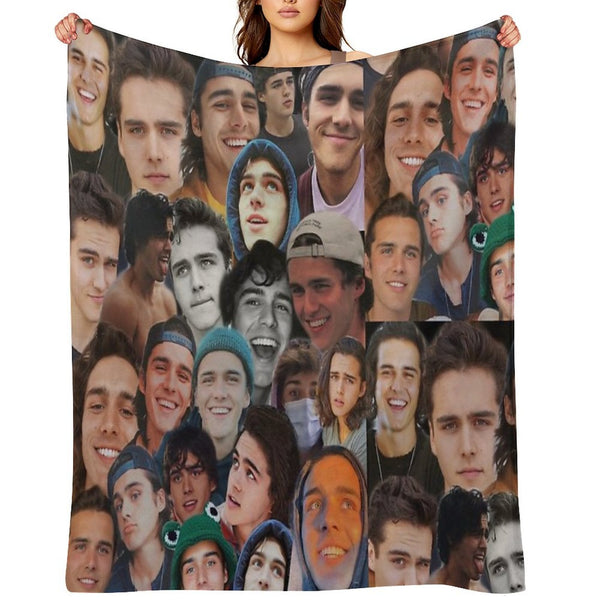 Charlie Gillespie Collage Lightweight Throw Blanket