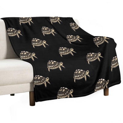 Cute Tortoise for Tortoise Lovers Machine-washable Throw Blanket