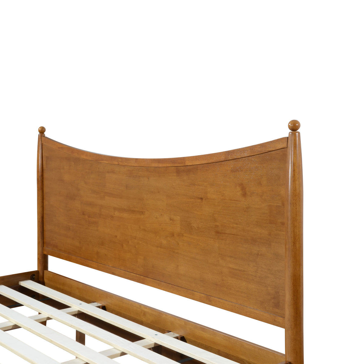 Modern Classic King Size Solid Wood Platform Bed Frame