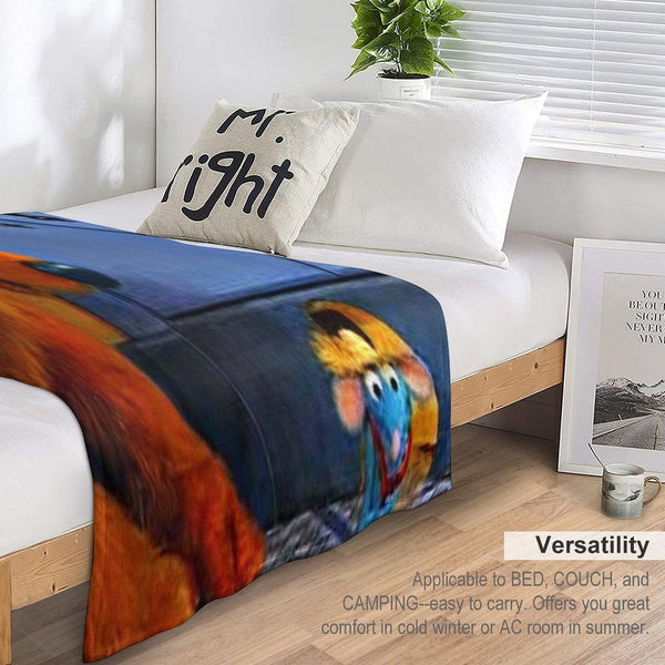 Bear And Tutter Eco-conscious Throw Blanket