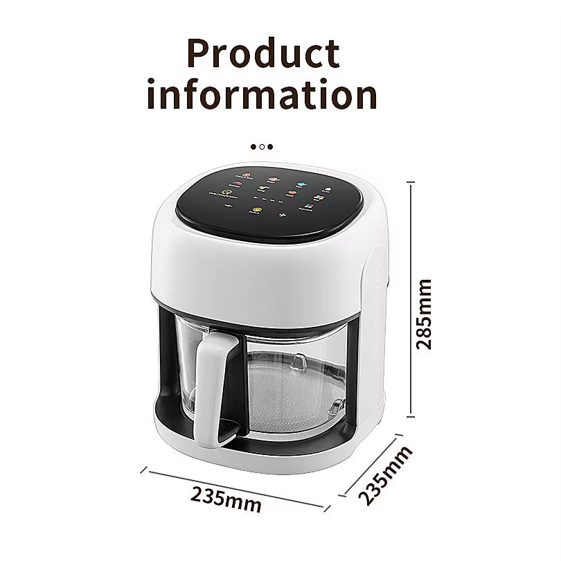 Air Fryer - Your 360° Visual Cooking Companion - Never Burn Food Again GOODSPHORIA.COM