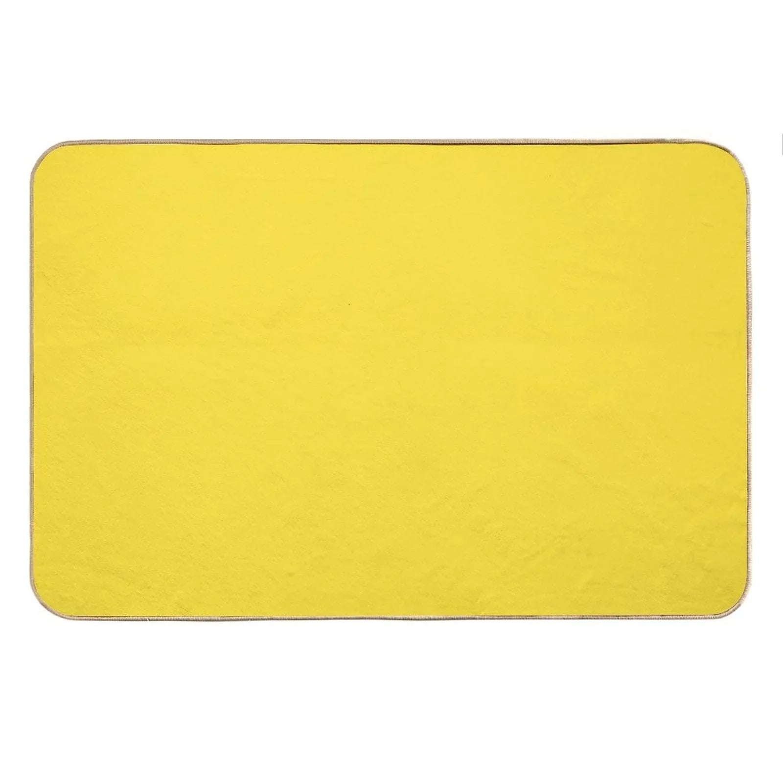 All Imperial Yellow Bath Mat