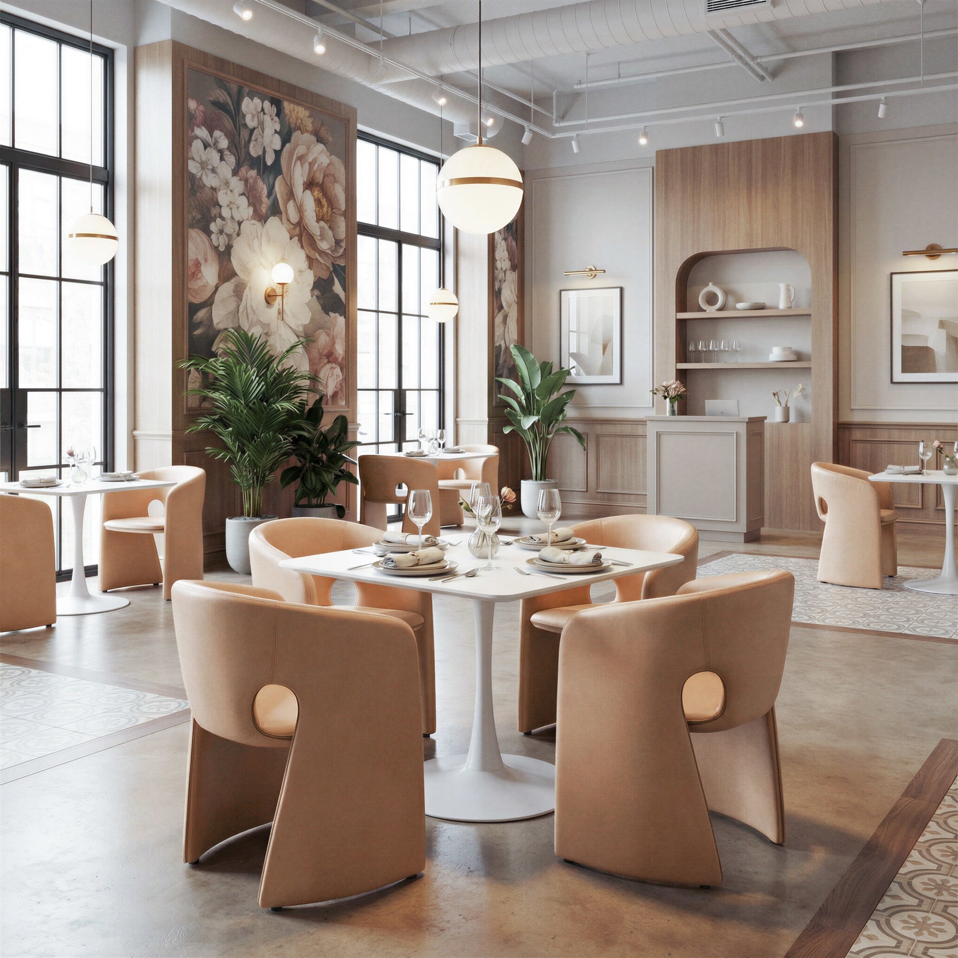 Rosyth Dining Chair Tan