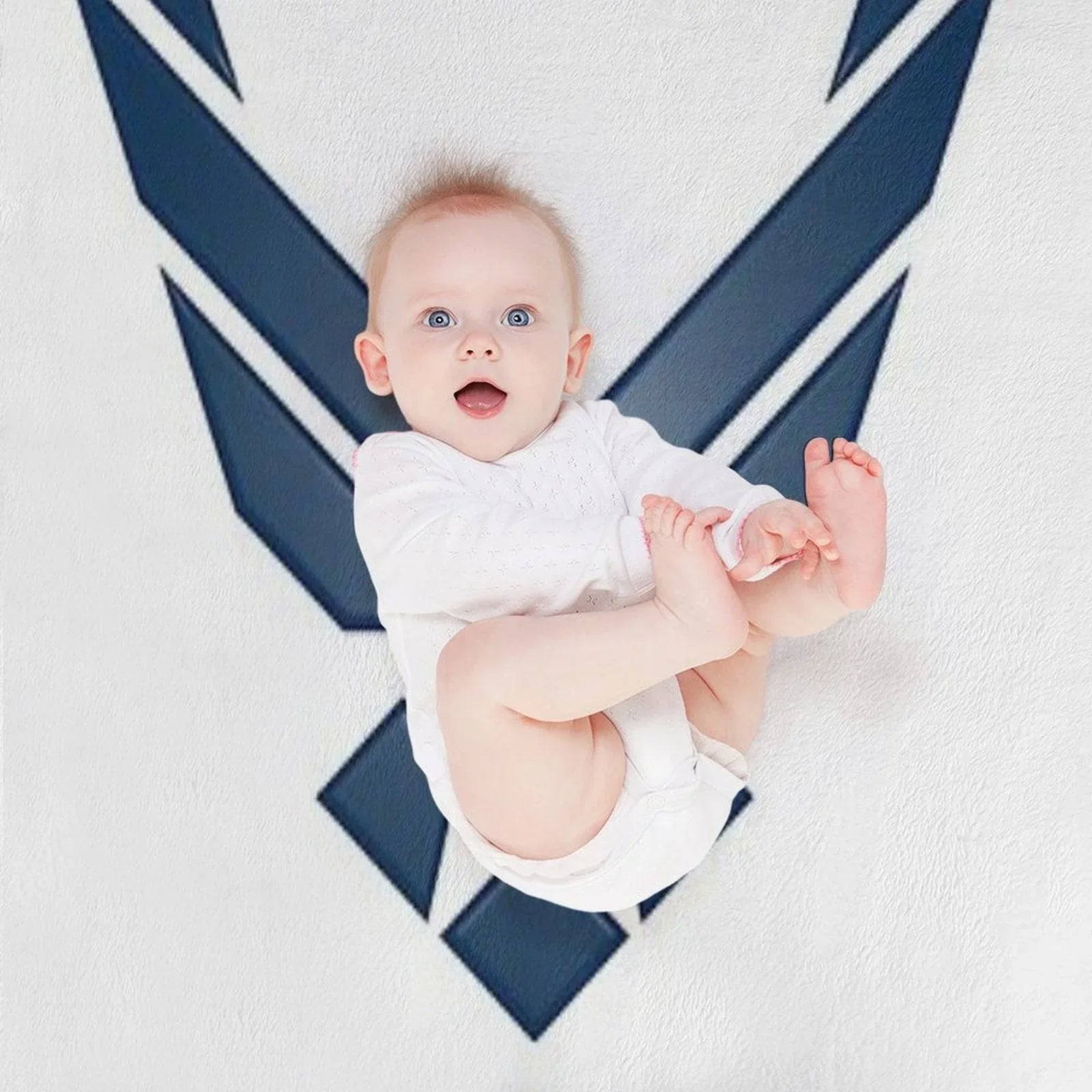 U.  S. Air Force Symbol Throw Blanket