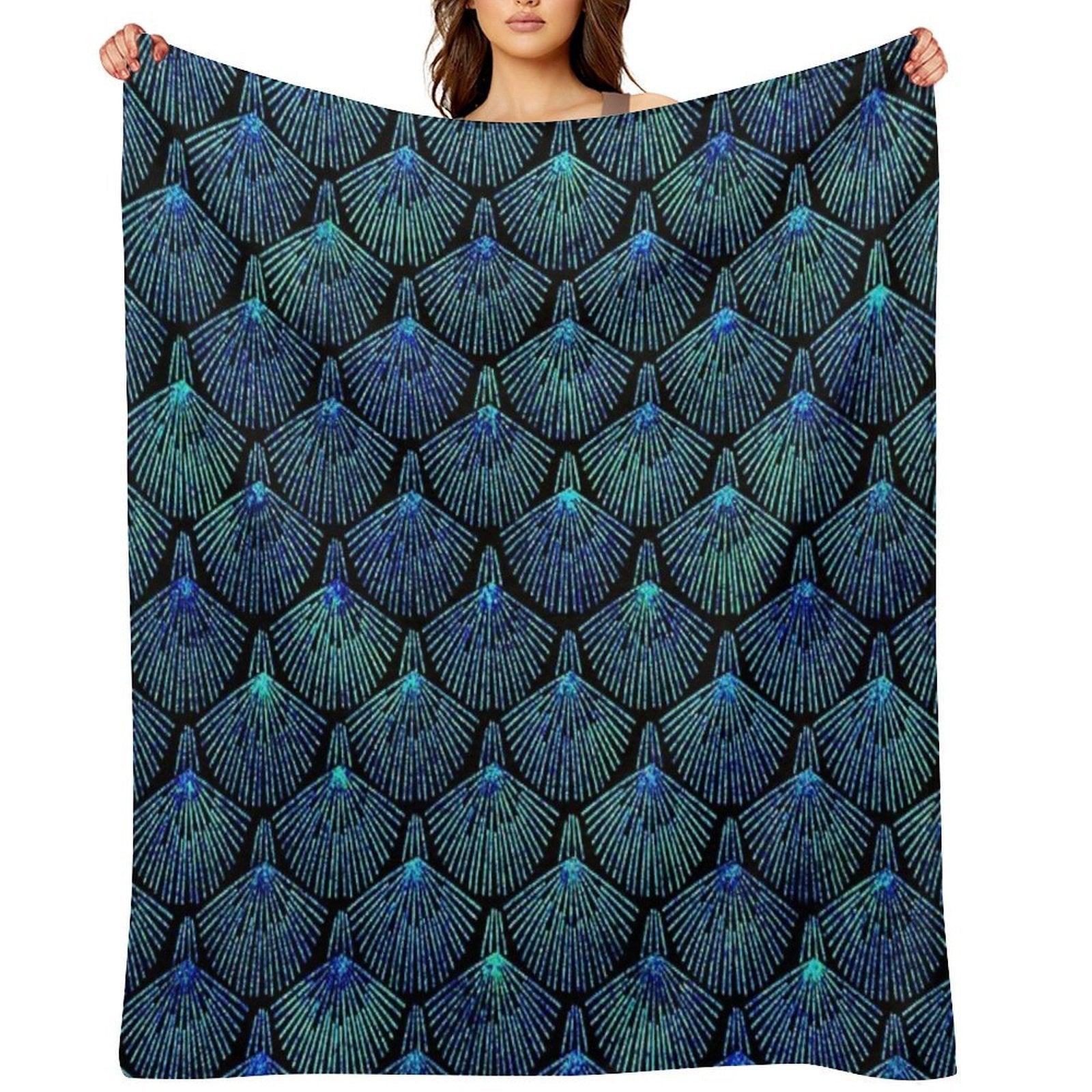 Peacock Throw Blanket