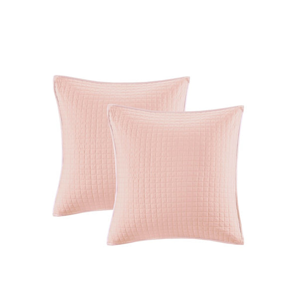 Brooklyn Cotton Jacquard Comforter Set with Euro Shams and Throw Pillows - Gifts for You 'n Me