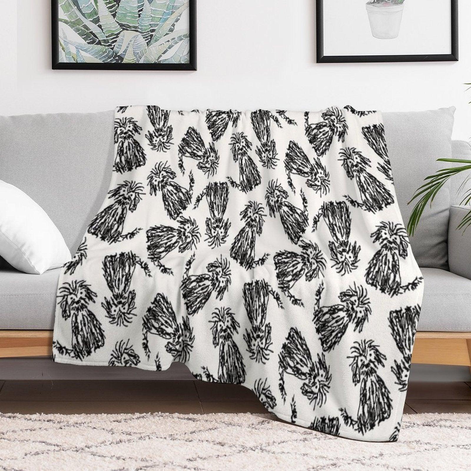 Dog Days Throw Blanket
