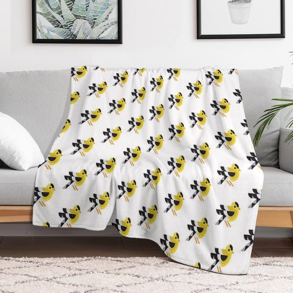 Goldfinch Anti-pilling Throw Blanket