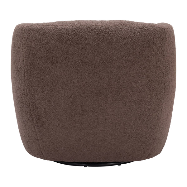 Govan Swivel Chair Brown