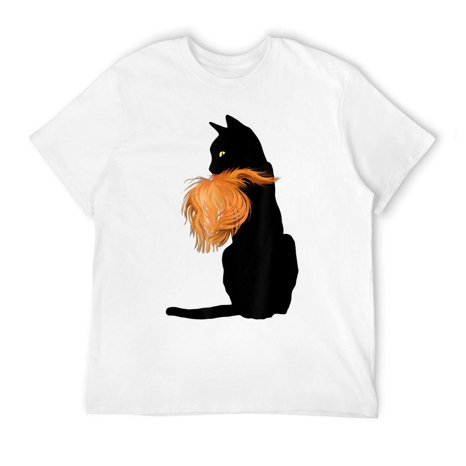 Cat Ladies for Kamala, Funny, Cat, Trump Hair, Womens Comfortable T-Shirt
