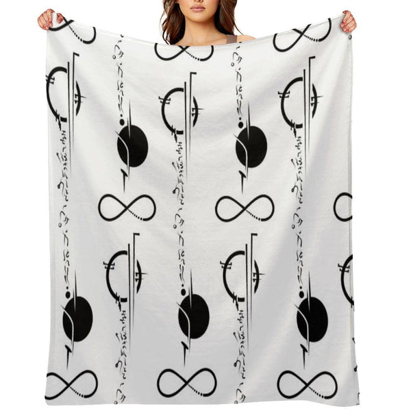 Commander Tattoo Throw Blanket