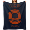 Chicago Bears Soldier Field Poster Print Compact Throw Blanket