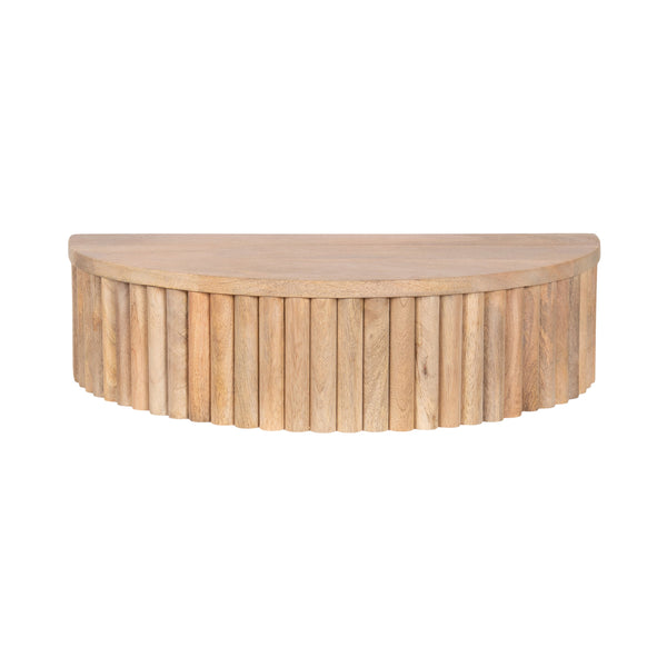 Reid Ribbed Floating Side Table