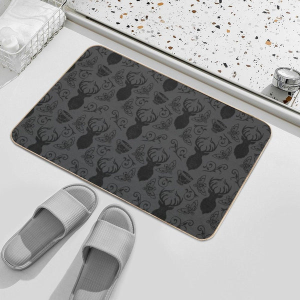 Silence of The Stag Bath Mat