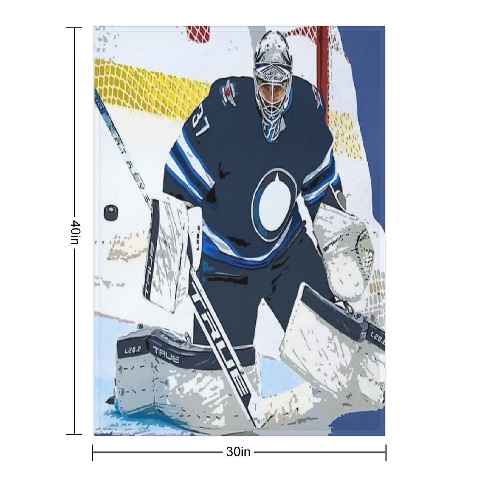 Connor Hellebuyck Throw Blanket