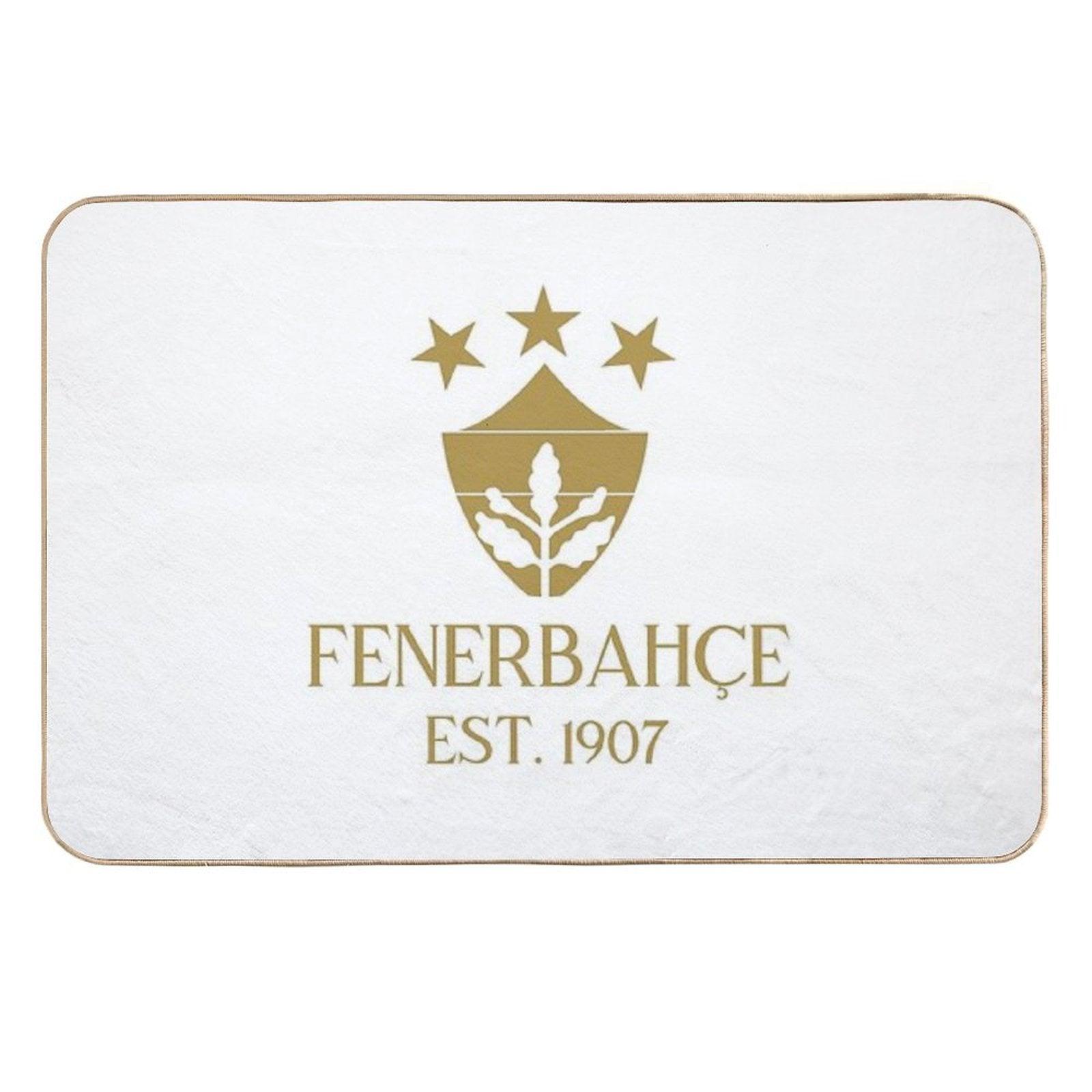 Fenerbahçe Gold B  Easy Maintenance Bath Mat