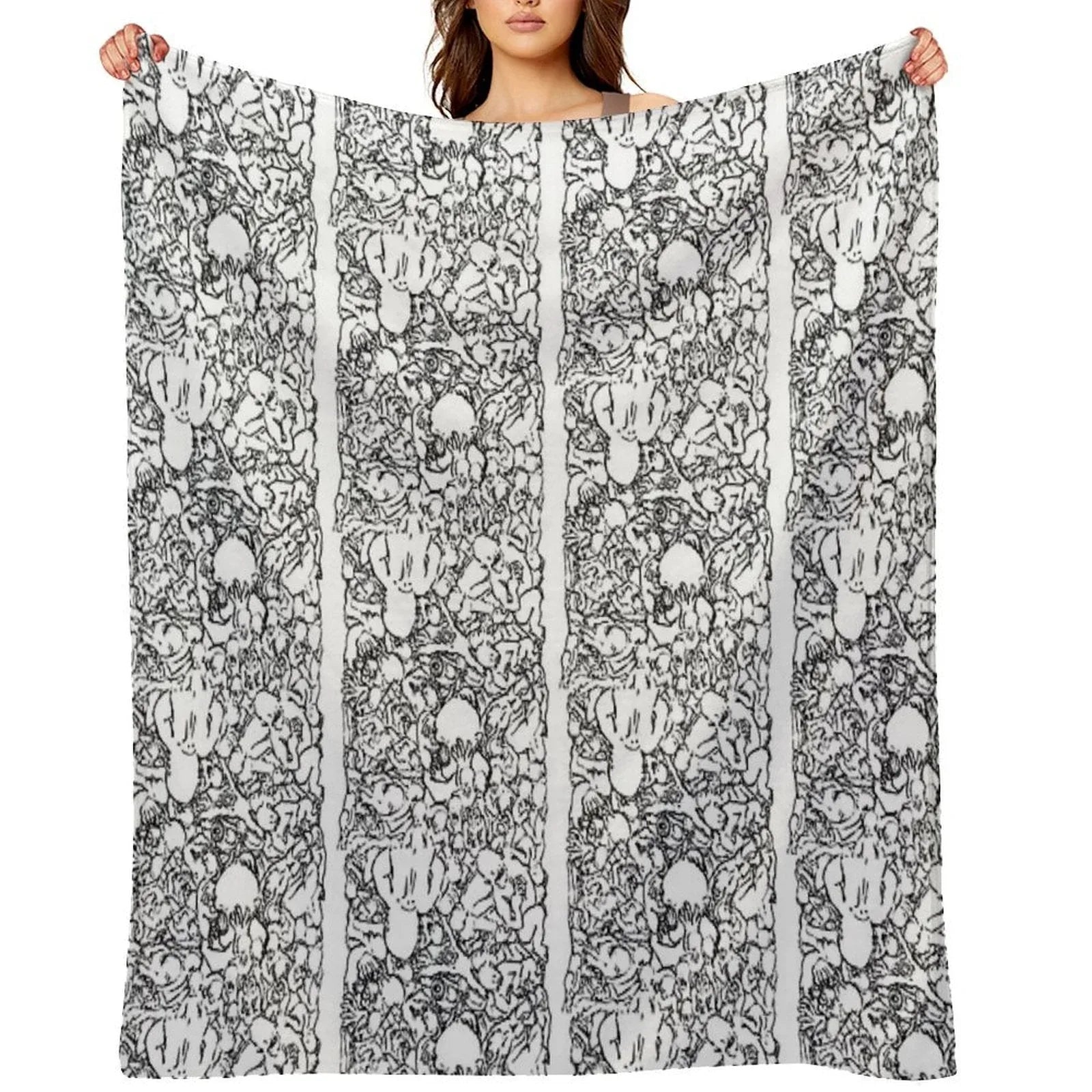 Hitobito-o6 Throw Blanket